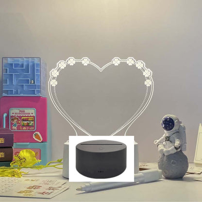 3D Acrylic Board Handwriting Message Board LED Light