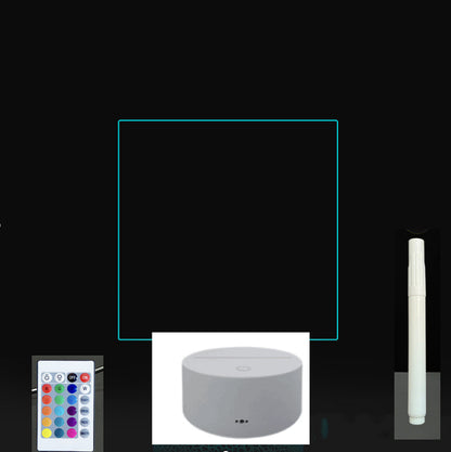 3D Acrylic Board Handwriting Message Board LED Light